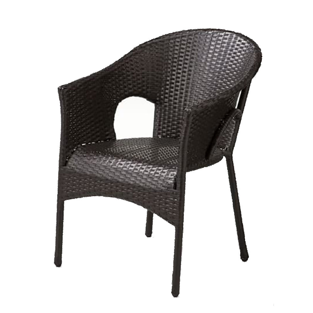 ガーデンチェア 椅子 Chair 手編み高級人工ラタン ウィッカー ガーデンファニチャー 13DN-C 2脚セット 送料無料