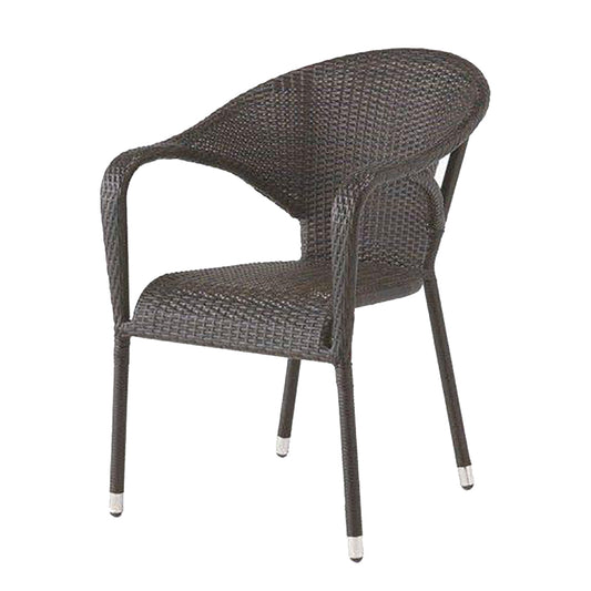 ガーデンチェア 椅子 Chair 手編み高級人工ラタン ウィッカー ガーデンファニチャー 11DN-C 2脚セット 送料無料