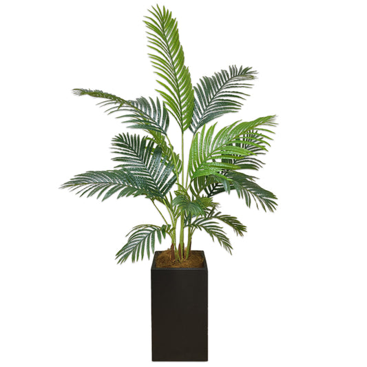 アレカヤシ ヤシの木 170cm 特大 人工観葉植物 フェイクグリーン 観葉植物 造花 光触媒 鉢付 軽量セメント ファイバーセメント フェイク グリーン インテリア おしゃれ お祝い 消臭 SWK120 送料無料